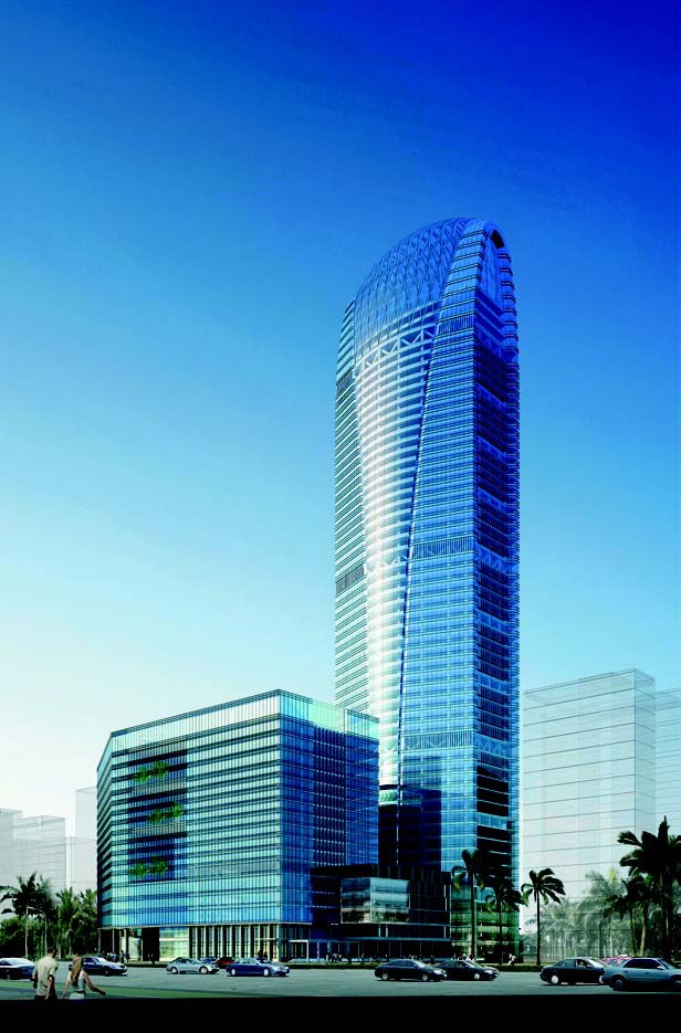 海控國際廣場——超高層酒店類建筑的設計初探